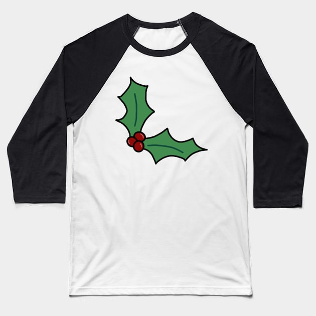 Mistletoe Baseball T-Shirt by maddie55meadows